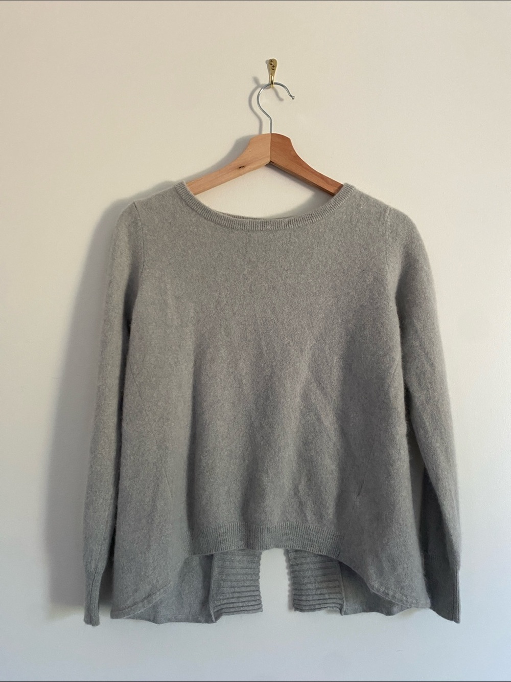 Cashmere Split Back Knit